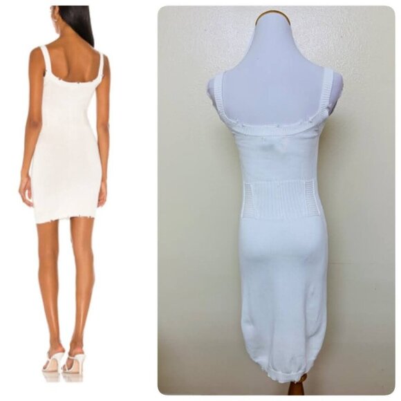 SER.O.YA White Spaghetti Strap Slip Dress - Picture 2 of 10